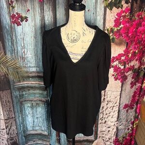 Retrology black bling sweater, size 1X, good condition